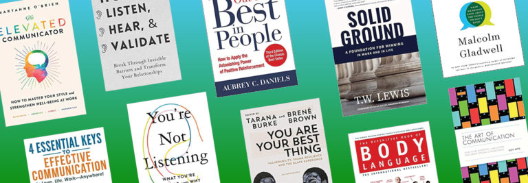 10 communication books to improve employee well-being