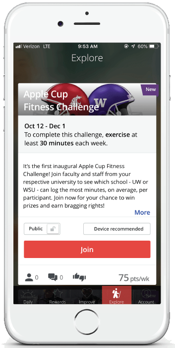 State of WA Apple Cup Challenge